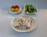 いつでも作れる野菜たっぷりサラダうどん作り方1写真