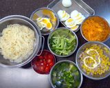 いつでも作れる野菜たっぷりサラダうどん作り方5写真