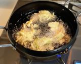 特別でない！玉ねぎ人参ピーマンのかき揚げ作り方9写真