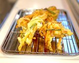 特別でない！玉ねぎ人参ピーマンのかき揚げ作り方11写真