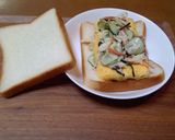 栄養たっぷり食べやすい和風サンドイッチ!作り方5写真