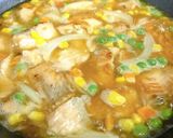 フライパン１つで♪【鮭のクリーム煮】　作り方3写真