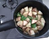 なすとボタンこしょうの味噌煮作り方4写真