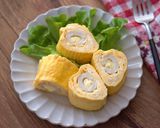 竹輪チーズの卵焼き作り方6写真