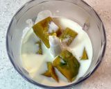 レンジで作れるカボチャプリン【卵不使用】作り方3写真