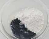 HM。材料2つの黒ごま英国式スコーン作り方1写真