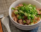 シンプル美味しいニンニク豚丼作り方8写真