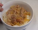 シンプル美味しいニンニク豚丼作り方7写真
