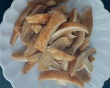 キングなめこの味噌汁作り方1写真
