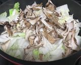 ヘルシー♡簡単すぎる♡白菜と舞茸の蒸し煮作り方1写真