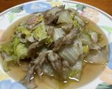ヘルシー♡簡単すぎる♡白菜と舞茸の蒸し煮作り方3写真
