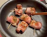 【楽めし】うずらの卵のベーコン巻き作り方3写真