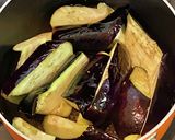 茄子と牛肉の甘辛煮作り方3写真