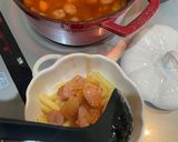 野菜ゴロゴロ簡単トマトスープパスタ作り方6写真