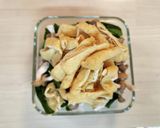 覚書〈小松菜の煮浸し〉作り方1写真