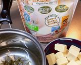 ご飯代用☆高野豆腐×オートミールでイカ飯作り方1写真