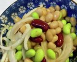 «スライス玉葱・豆サラダ»作り方6写真