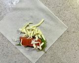 鮭としそとチーズの春巻き作り方2写真