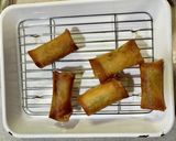 鮭としそとチーズの春巻き作り方4写真