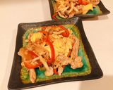 チリソースを使って豚肉野菜甘辛炒め作り方10写真