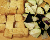 ナスと厚揚げの焼き浸し作り方1写真