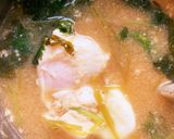 味噌汁 余った味噌汁にタマゴ作り方2写真