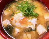 味噌汁 余った味噌汁にタマゴ作り方3写真