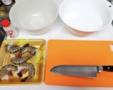 海老の胡麻油炒め作り方1写真