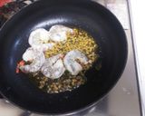 海老の胡麻油炒め作り方4写真