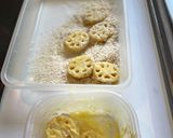 シャキシャキ✨蓮根フライ作り方5写真