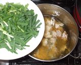 鶏肉ニラの胡麻鍋♪冷え性に簡単漢方薬膳作り方6写真