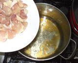 鶏肉ニラの胡麻鍋♪冷え性に簡単漢方薬膳作り方5写真