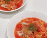 簡単絶品!トマトスープ餃子!!作り方7写真