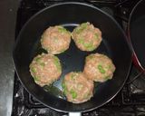鶏枝豆ハンバーグ♪むくみ下痢に簡単薬膳作り方5写真