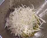 豚肉の冬瓜ドーム蒸し　もずく餡作り方9写真