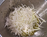 豚肉の冬瓜ドーム蒸し　もずく餡作り方9写真