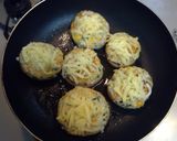 絶品!チーズがとろけるきのこハンバーグ作り方4写真