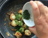ご飯のお供！甘辛ホタテと青のりの佃煮作り方3写真