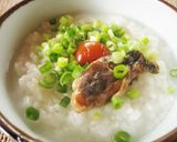 牡蠣の干物＆トマト干しのおかゆ作り方6写真
