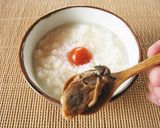 牡蠣の干物＆トマト干しのおかゆ作り方5写真