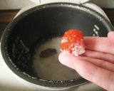 牡蠣の干物＆トマト干しのおかゆ作り方4写真