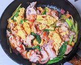 豚肉と小松菜の卵炒め作り方9写真