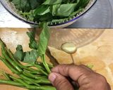 ちむどん飯！空芯菜炒めのコツ作り方1写真