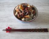 お醤油のおかきとニンニク醤油のお茶漬け作り方5写真