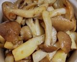 きのこカレー＊ガーリックバターソテーのせ作り方3写真