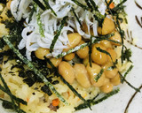 毎日の納豆●たきこみごはんで納豆しらす丼作り方2写真