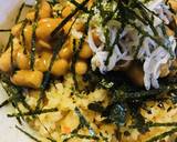 毎日の納豆●たきこみごはんで納豆しらす丼作り方3写真