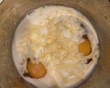 卵焼き器で!かぼちゃのキッシュ風卵焼き♬作り方5写真