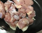 鶏もも肉と大葉のぽん酢炒め作り方1写真