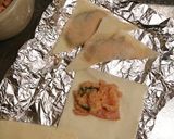 タラモ・シューマイ皮焼き作り方2写真